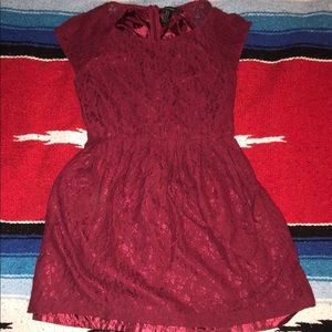 Cute Lacy Christmas Dress